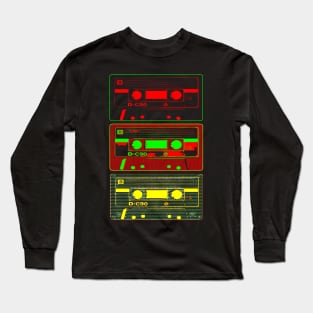 80s Cassette Tapes Long Sleeve T-Shirt